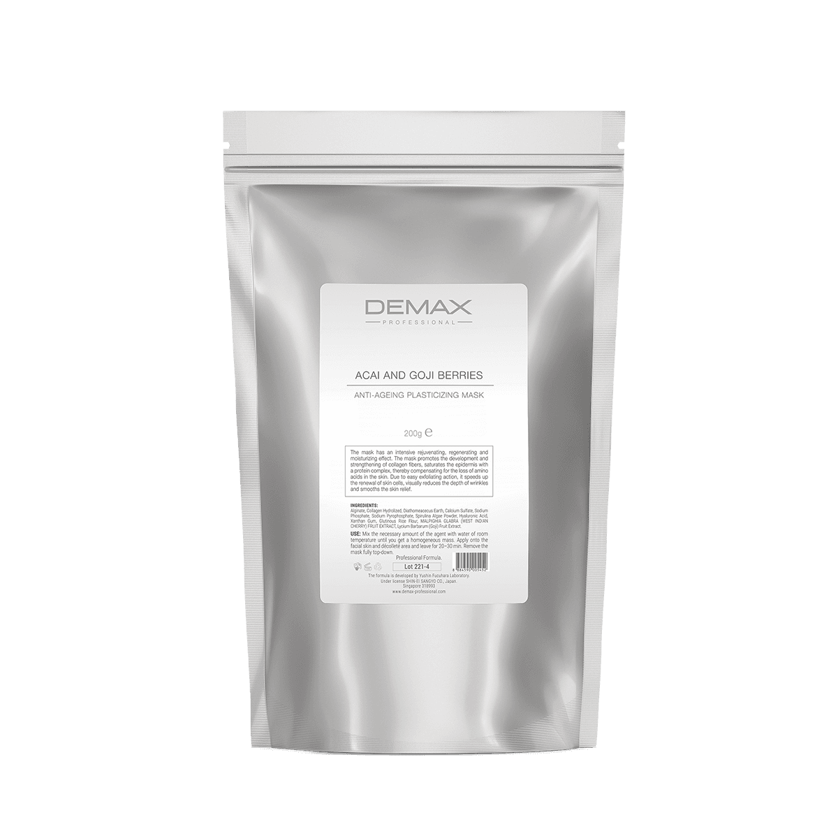 Укрепляющая антивозрастная маска с ягодами годжи и ацеролой